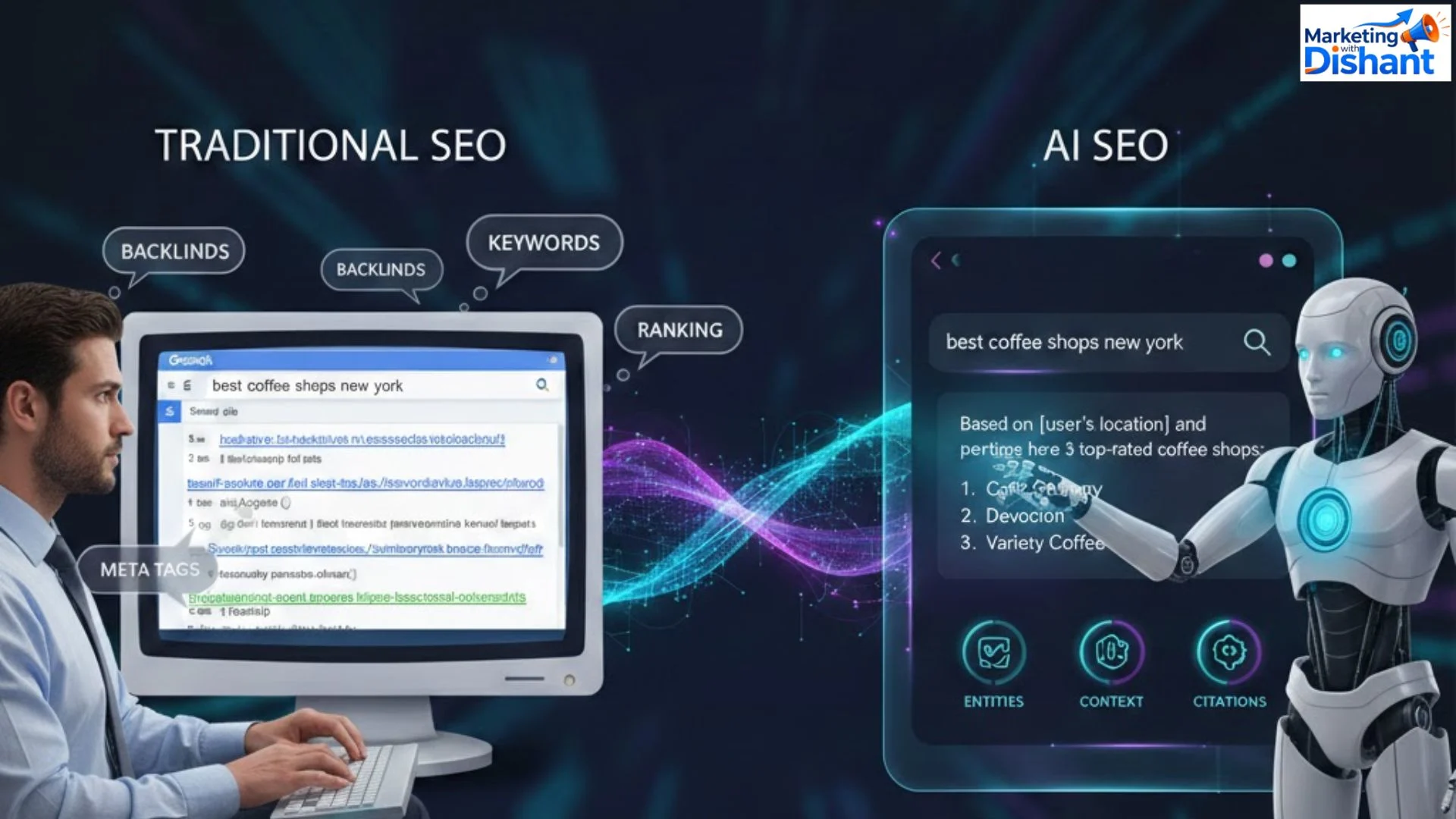 Traditional SEO vs AI SEO