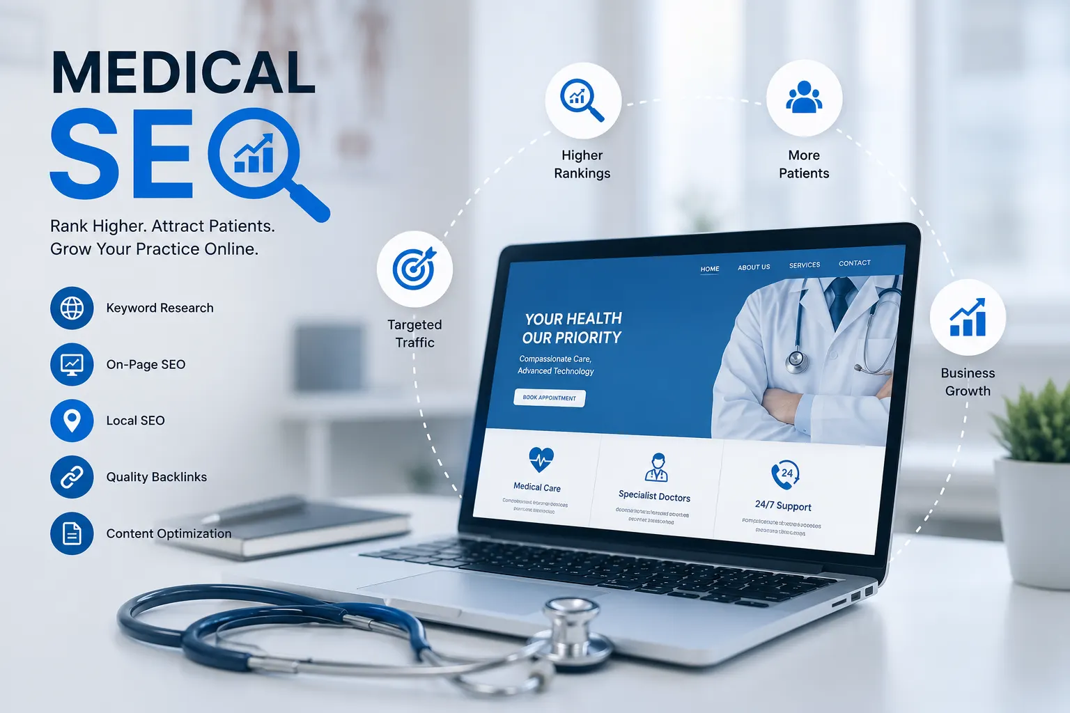 How medical SEO works