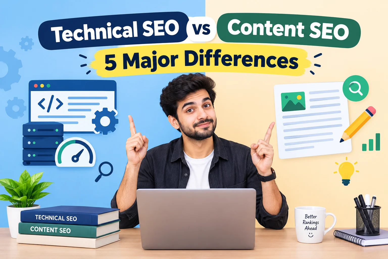 Content SEO vs Technical SEO